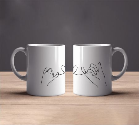 Promise Rope Couple Mugs
