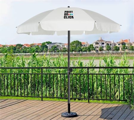 Promotional Garden Umbrella Mockup