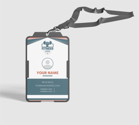 PVC ID Cards Mockup