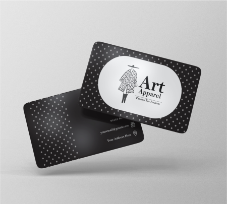 PVC Visiting Card Mockup