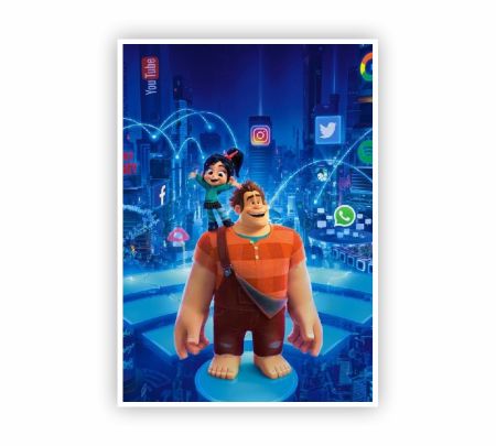 Ralph Breaks the Internet Poster Mockup