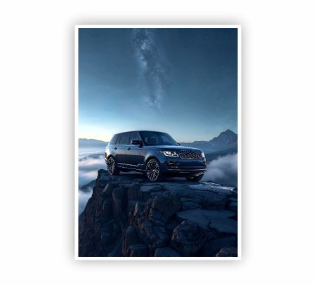 Range Rover SV Coupé Poster Mockup