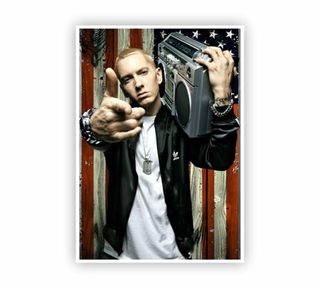 Rap God Eminem Poster Mockup
