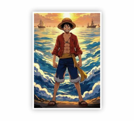 Rise of the Pirate King – One Piece Poster Mockup