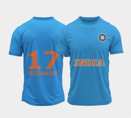 Rishabh Pant Indian Team T-shirts