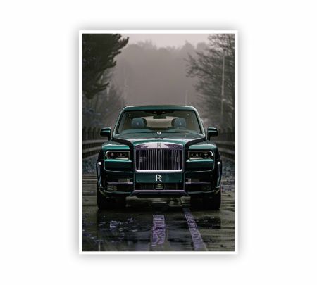 Rolls-Royce Cullinan Poster Mockup
