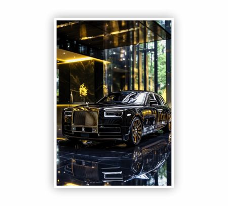 Rolls-Royce Phantom Poster Mockup