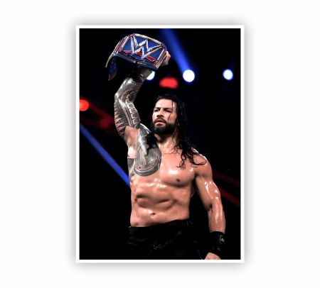 Roman Reigns Poster Mockup