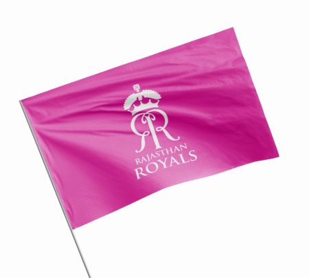 Rajasthan Royals Flag Mockup