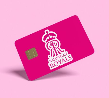 RR Logo Card Skin Mockup