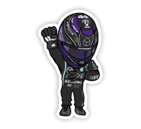 Racer Sticker Mockup