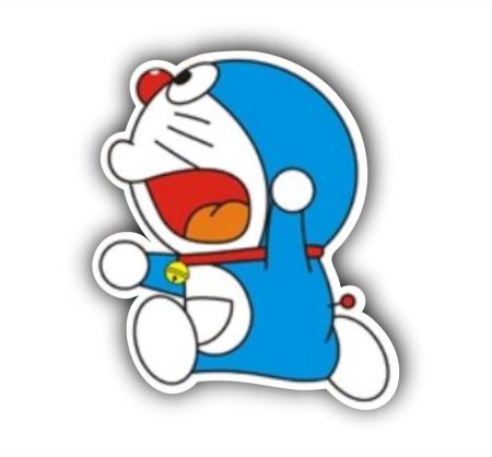 Bambocopter Doreamon Sticker Mockup