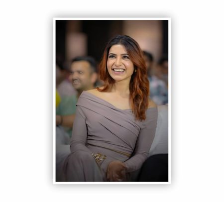 Samantha Ruth Prabhu Poster Mockup