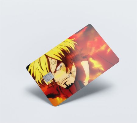 Sanji Card Skin Mockup