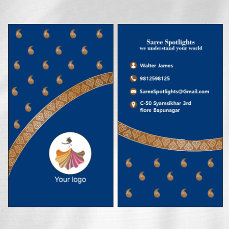 Saree Shop Visiting Card 01