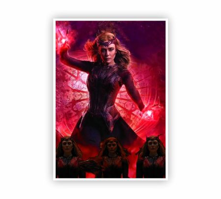 Scarlet Witch Poster Mockup