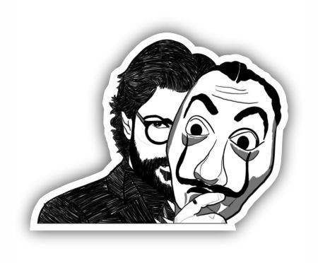 Professor Sticker Mockup