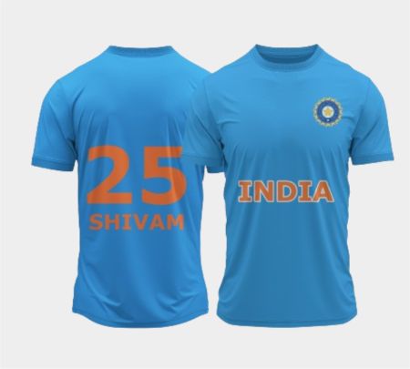 Shivam Dube Indian Team T-shirts