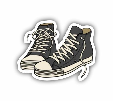 Shoes Sticker Mockup