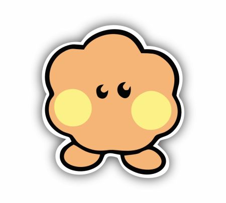 Shooky BT21 Sticker Mockup