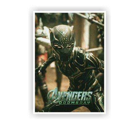 Shuri Black Panther Doomsday Poster Mockup