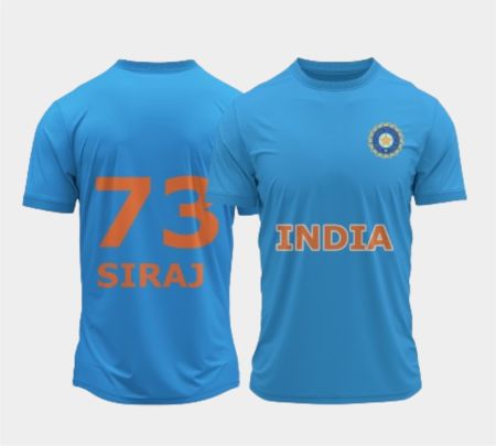 Mohammed Siraj Indian Team T-shirts