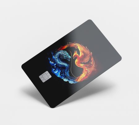 Dragon Card Skin Mockup