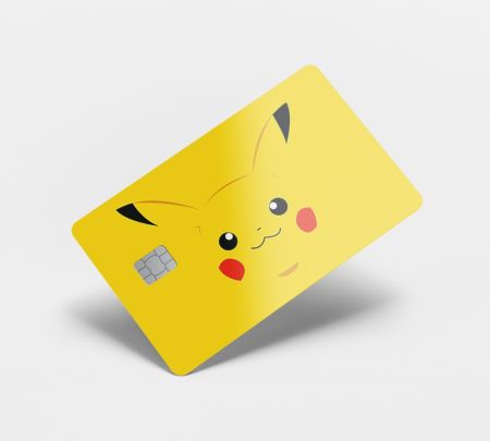 Pikachu Card Skin Mockup