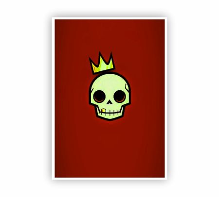 Skull King Poster Mockup