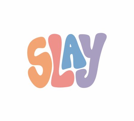 Slay Sticker Mockup