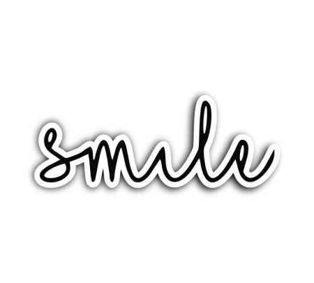 Smile 03 Aesthetic Sticker