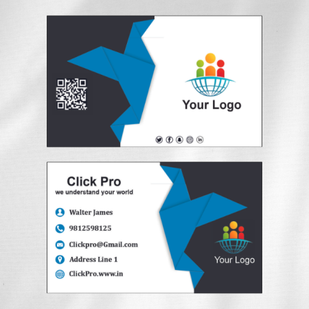 Social Media Visiting Card Design 08