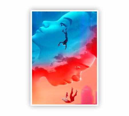 Spider-Man Across The Spider-Verse Poster Mockup