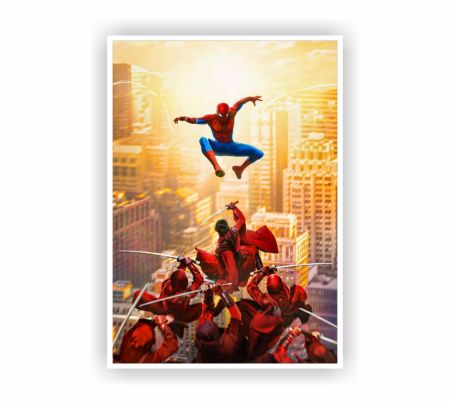 Spider-Man Brand New Day Movie Poster Mockup