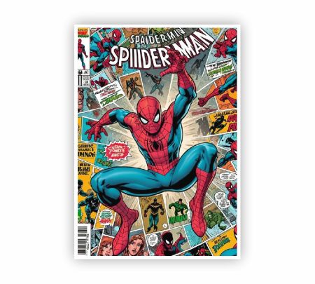 Spider-Man Comic Verse Poster Mockup
