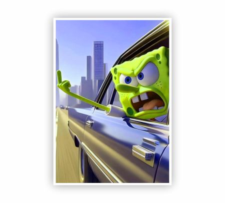 SpongeBob SquarePants Poster Mockup
