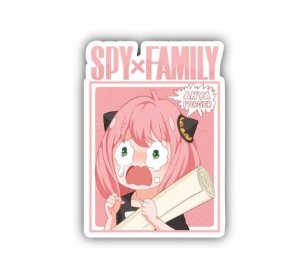 Spy X Family Anaya Sticker Mockup