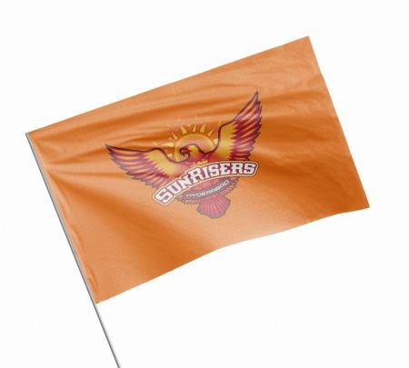 Sunrisers Hyderabad Flag Mockup