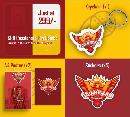 SRH Passionate Fan Combo