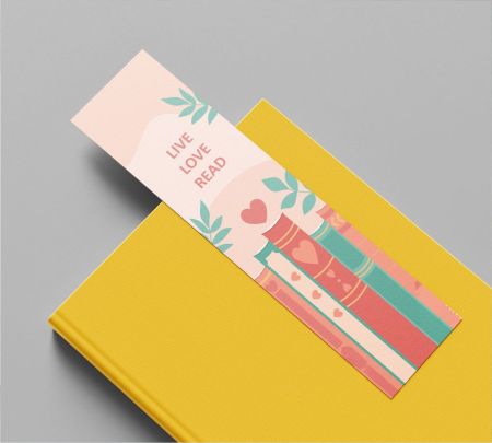 Standard Bookmark Mockup