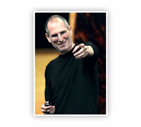 Steve Jobs Poster Mockup