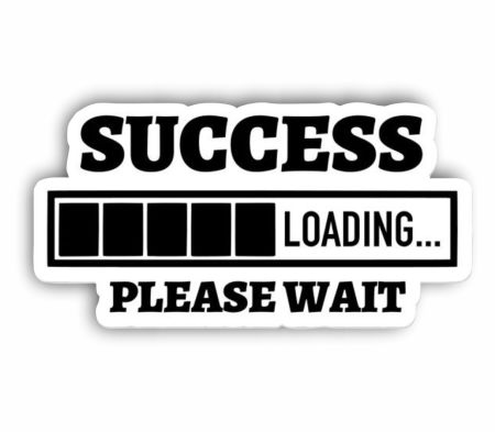 Success Loading Please Wait Sticker