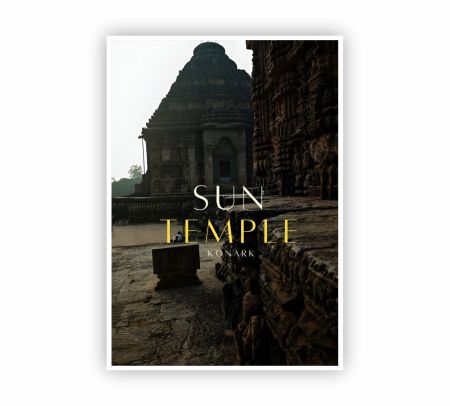 Sun Temple Konark Poster Mockup