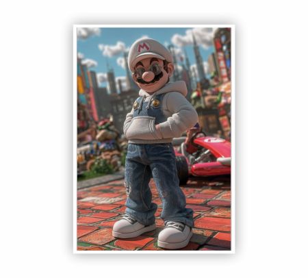 Super Mario Poster Mockup
