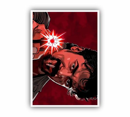 Surya Retro Movie Poster Mockup