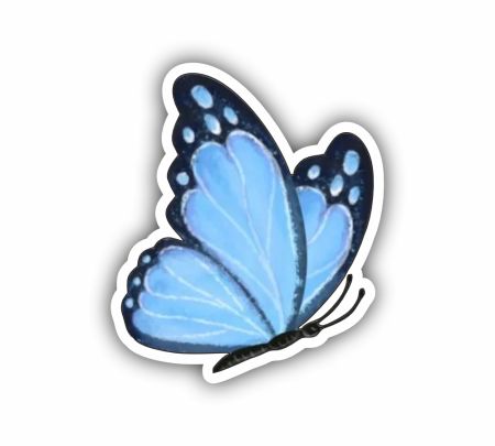 Taylor Swift Butterfly Sticker Mockup