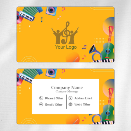 Teacher Visiting Card Design 01