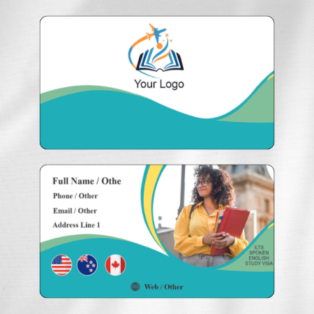 Teacher Visiting Card Design 07