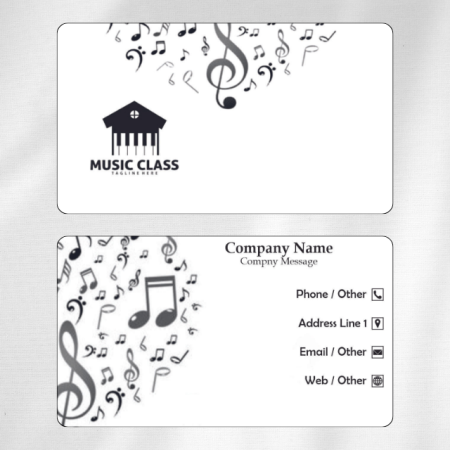 Teacher Visiting Card Design 08