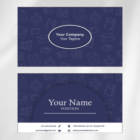 Teacher Visiting Card Design 09
